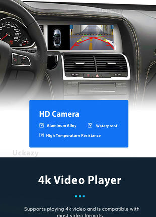 10.25" AutoRadio Android 14 Car Screen For Audi Q7 4L 2005-2015 Multimedia Wireless Carplay Stereo GPS Navigation 4G Audio DSP - Riparo82