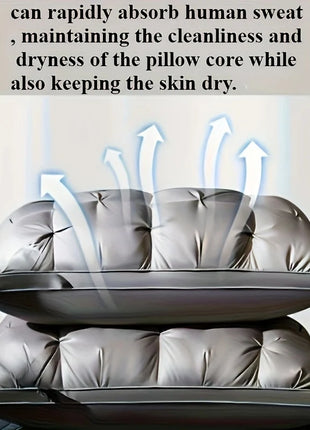 1/2PCS Pillow Luxury Quality 5-star Hotel Home, 600-700 grams, 19x29 inches - Deep Sleep Neck Support, Sleep Pillow - Riparo82