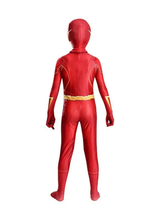 Costume Flash Man Carnevale 2026 - Set 2 Pezzi con Maschera e Copricapo Bambini