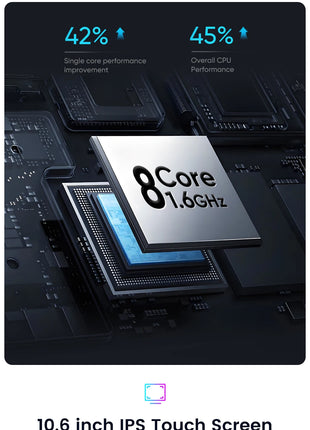 Junsun 10.6 Inch Universal Rotatable 1DIN 2DIN Car Radio Wireless CarPlay Android Auto Touch Screen Multimedia GPS autoradio - Riparo82