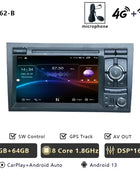 Car Radio Multimedia Wireless Carplay For Audi A4 B6 B7 S4 RS4 2002-2012 CHSTEK Bluetooth Android GPS WIFI 4G Auto Screen Stereo - Riparo82