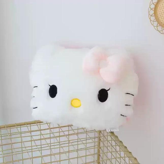 Cute Hello Kitty Pillow For Sleeping Girls Big Headboard Cushion Bed Cushion Dormitory Student Backrest Cushion Practical Gift