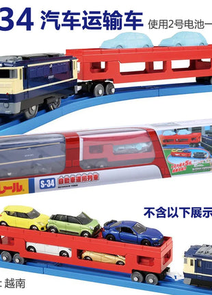 TAKARA TOMY Pule Road Road Kintaro Cargo car Contenitore S-34S-41 Retro treno elettrico a vapore giocattoli ornamenti per adulti, giocattoli per ragazzi, - riparo82