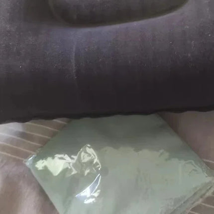 Outdoor Inflatable Sleeping Small Pillow Inflatable Backrest Cushion Travel Pillow Airplane Rest Comfortable Sleeping Pillow