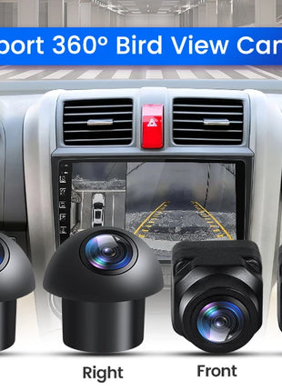 NaviFly Car Accessories 360 Panoramic Camera 1080P Left+Right+Front+Rear Camera Universal for Car Multimedia Navigation Screen - Riparo82