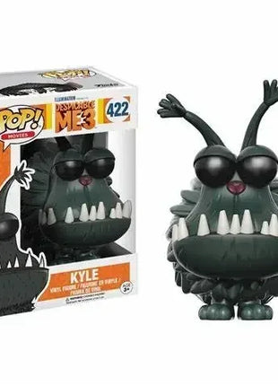 FUNKO POP Cattivissimo Me 3 Tourist Dave 418 #   Jerry 419 #   Soffice 420 #   Kyle 422 #   Giocattoli per bambini modello da collezione con action figure in PVC