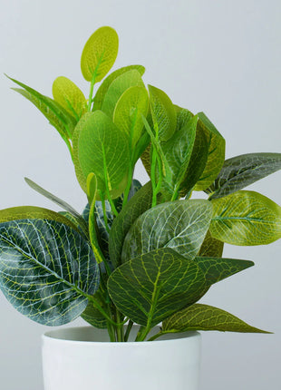 Artificial Green Plants Bonsai Small Tree Simulation Pot Plants for Table Potted Ornaments Home Decor Hotel Garden Decor