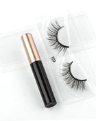 1 Pair Magnetic Eyelashes Wispy 3D Mink Lashes Natural Long Faux Cilios Eyelash Extension Handmade False Eyelashes Makeup Tools - Riparo82