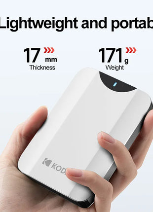 KODAK P230 HDD portatile da 2,5 pollici Disco rigido esterno da 1 TB Disco rigido esterno da 5 Gbps HDD per PS4/PS5/Laptop Desktop