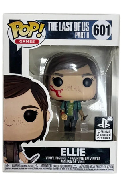 Giochi Funko Pop L'ultimo di noi Ellie # 601 Joel # 620 Clicker # 631 Action Figure Giocattoli Regalo per bambini Collezione Bambole in vinile