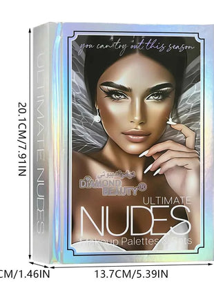 78 Colors of Eye Shadow, Blush and Lip Gloss All-in-One Makeup Palette with Rich Colors, Fine Powder and Easy to Apply