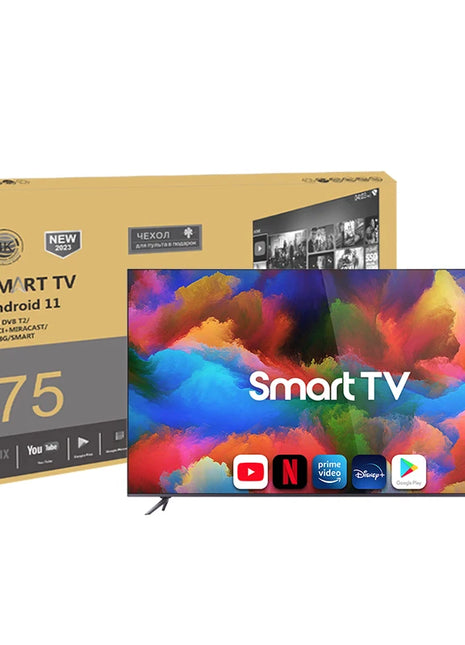 Manufacturer Smart Tv Television 24 32 40 43 50 55 65 Inch LED Tv With Android WiFi - Riparo82