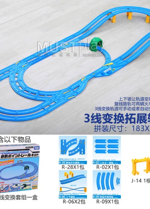 TAKARA TOMY TOMICA Pista di scena del treno elettrico Shinkansen Puro-ro, giocattoli per bambini dai tre anni. - riparo82