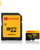 KODAK Scheda di memoria Micro SD 64 GB TF Flash 32 GB Class10 Schede SD 128 GB 256 GB 512 GB U3 V30 A1 Scheda di archiviazione per telecamera per auto PC Telefono