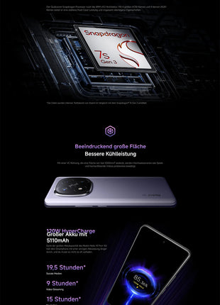 Global Version Xiaomi Redmi Note 14 Pro Plus 5G Smartphone 200MP AI Camera Snapdragon 7s Gen 3 NFC 120W 5110mAh Battery - Riparo82