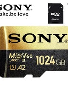 Scheda di memoria SONY TF Scheda Micro SD ad alta velocità da 1 TB 1024 GB 128 GB 256 GB 512 GB A2 U3 V30 Schede Flash SD TF per computer telefono Xiaomi