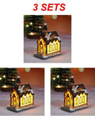 Christmas Light House Village decorazioni natalizie per la casa regali di Natale ornamenti natalizi capodanno 2024 Natale Navidad Noel