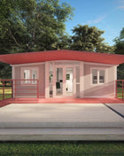 Casa mobile per contenitori Casa modulare prefabbricata espandibile Casa minuscola Soggiorno Cabina per ufficio Custodia prefabbricata impermeabile