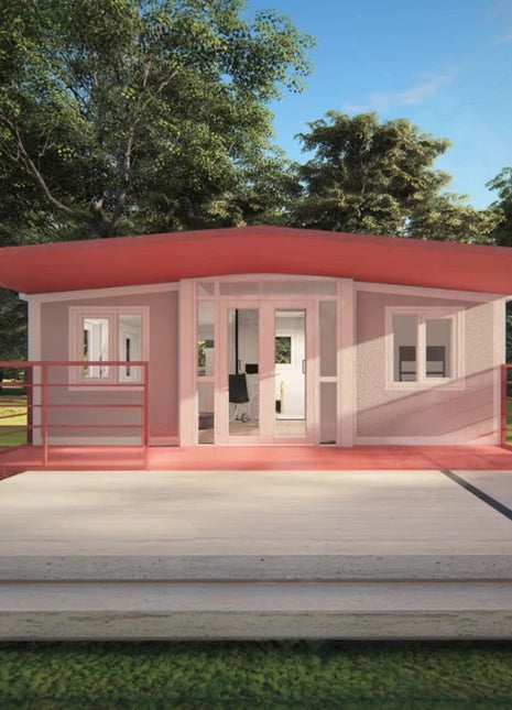 Casa mobile per contenitori Casa modulare prefabbricata espandibile Casa minuscola Soggiorno Cabina per ufficio Custodia prefabbricata impermeabile