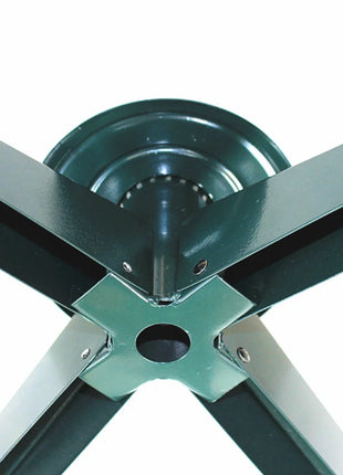 Robusto supporto per albero di Natale pieghevole per alberi da 8 piedi con base in metallo di ferro e viti di fissaggio sicurezza per una decorazione natalizia stabile - riparo82