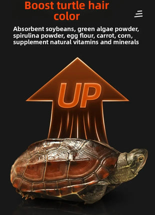 Yee Terrapin Turtle Food - High Protein Floating Pellets for Chinese Pond Turtle (Grass Turtle) - All Life Stages Formula - Riparo82