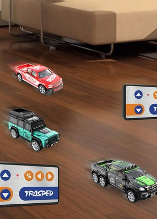 RC Cars 2.4G 5 canali 1:64 lega Mini telecomando SUV Drifts One Hour Long Endurance veicolo fuoristrada elettrico per bambini