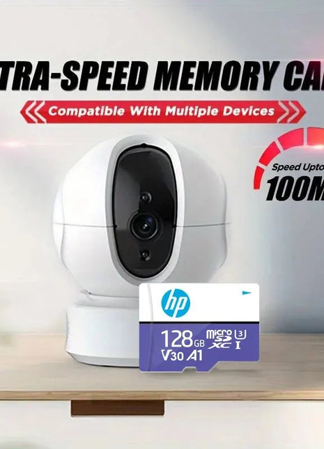 Scheda di memoria HP Classe 10 64GB 128GB 256GB Scheda Micro SD C10 U3 4K Cartao De Memoria ad alta velocità Memoria Flash TF Mecard per laptop