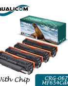 Qualicom CRG067 CRG-067 with chip compatible toner cartridge for CANON i-SENSYS MF651Cw 655Cdw 657Cdw Satera MF656Cdw MF654Cdw - Riparo82