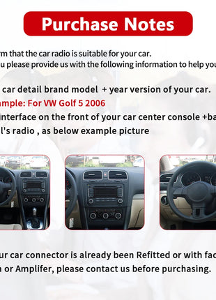 Podofo 6+128G Android 2Din Autoradio for Audi A3 2008-2012 Wireless CarPlay 9" IPS Screen Car Radio GPS Navigation Stereo Wifi - Riparo82