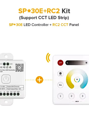 SP530E SP630E WiFi Alexa Bluetooth Controller LED Supporto RGB RGBW RGBCCT o SPI TTL IC Chip LED Strip/Matrix PWM Monocromatico CCT - riparo82
