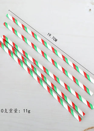 Set di stoviglie per feste di Natale da 10 pezzi Piatti e tazze di carta di Babbo Natale Bandiere natalizie appese Tovaglia Stoviglie natalizie - riparo82