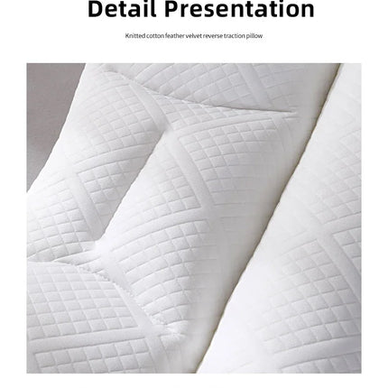 Cervical Orthopedic Neck Pillow To Help Sleep And Protect The Pillow Neck Household Soybean Fiber Pillow Comfortable Sleeping