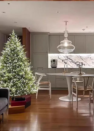 2025 Premium PE Albero di Natale Decorazioni natalizie di lusso per la casa Grande scintillante visualizzazione festosa Decorazione dell'atmosfera dell'albero di Natale