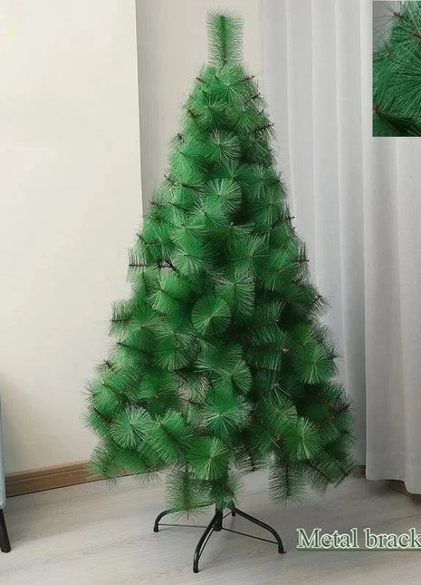 Albero di Natale artificiale Aghi di pino Materiale di crittografia Albero di Natale di alta qualità da 120 cm a 210 cm Decorazione domestica di Natale