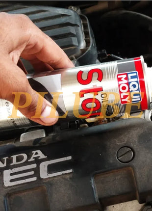 LIQUI MOLY OIL SMOKE STOP Additivo motore ad alte prestazioni per ridurre il fumo blu Migliorare il consumo dell'olio Prodotto originale