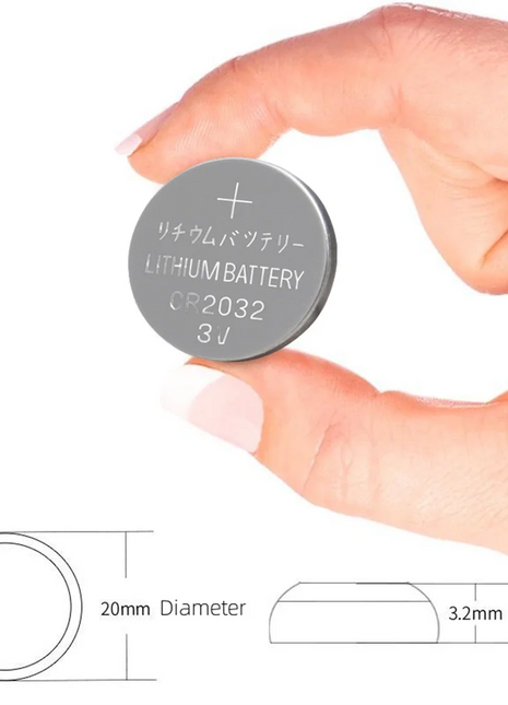 10-200PCS CR2032 CR 2032 Batteria a bottone DL2032 3V Batteria al litio per orologio giocattolo Calcolatrice Auto Pulsante di telecomando Pellicola a bottone