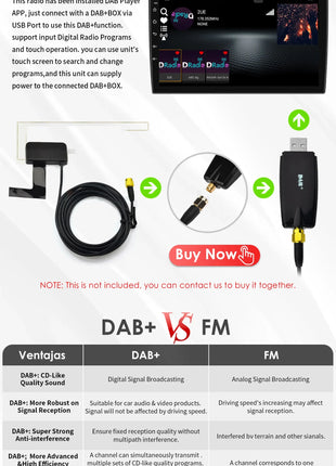 10.33'' Wireless Carplay Android 13 Universal Car Radio Support 4G WIFI DSP BT 1 Din Car Multimedia GPS Intelligent Autoradio - Riparo82