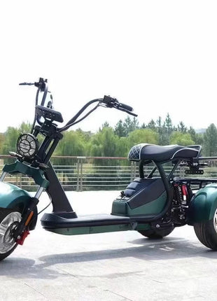 Clark is hot selling 10 Inch Fat Tire Trike Electric Vehicles Three Wheel Electric Scooter Citycoco 2000W 3 Wheels Electrical Mo - Riparo82