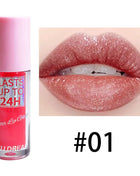 Flowing light Glitter Lip Glaze Long Lasting Lip Gloss Waterproof Liquid Lipstick Makeup Lip Oil Lip Tint Moisturizing - Riparo82
