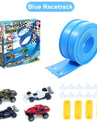 4.5M Flessibile Pista Da Corsa Giocattolo FAI DA TE Doppia Pista Auto Da Corsa 4 Auto Giocattolo Resistente agli urti Roll Up Pista Da Corsa per I Bambini Gioco Regalo - riparo82