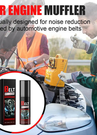 Belt Noise Spray 100ml Belt Noise Lubrication Protection Spray Spray-On Dressing Noise Lubrication Protection Friction Reducer - Riparo82