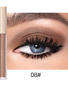 Nude Matte Liquid Eyeshadow Smooth Cream Eye Shadow Long Lasting Waterproof Eye shdaow Stick Blush Dual Purpose Contour Makeup - Riparo82