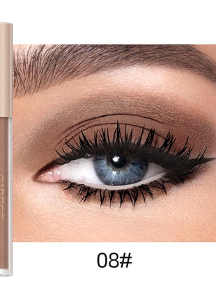 Nude Matte Liquid Eyeshadow Smooth Cream Eye Shadow Long Lasting Waterproof Eye shdaow Stick Blush Dual Purpose Contour Makeup - Riparo82