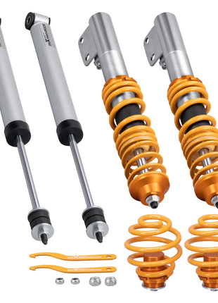 4pcs Coilovers for Renault Clio BB Mk2 Coilover Suspension Kit 1998-2005, Shock Absorber
