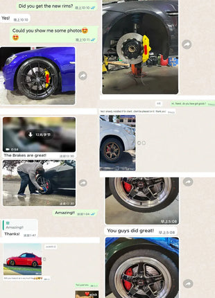 Kit freno anteriore completo pinza dr4 a 4 pistoni colore rosso con disco freno da 330 mm per bmw mini f56 17 pollici