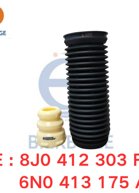 Per Audi TT 8J0 412 303 F 6N0 413 175 A Accessori Ammortizzatore Buffer Adesivo e Copertura Antipolvere 8J0412303F 6N0413175A