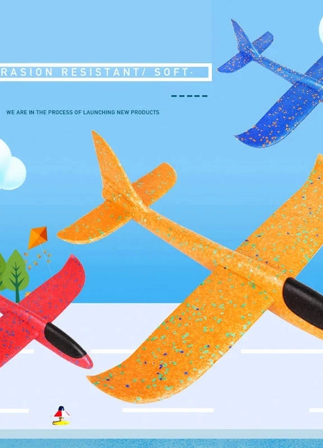 48 centimetri Grande Lancio A Mano Lancio Schiuma Palne EPP Modello di Aereo Aliante Aereo Modello di Aereo All'aperto FAI DA TE Giocattolo Educativo per I Bambini - riparo82