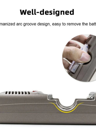 Batteria ricaricabile PALO 6F22 9V Ni-MH Batterie 9 V 300mAh Batteria da 9 volt a bassa autoscarica a 9 volt con caricabatterie intelligente - riparo82