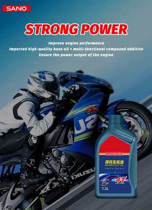 Olio moto SANVO 10w40 SG 1.2L per motore