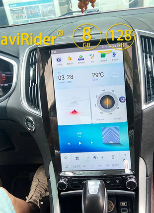 Tesla Style 13.6inch Android Screen GPS Navigation Carplay Autoradio For Ford Edge 2015-2019 Stereo Car Multimedia Video Player - Riparo82